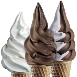 Soft serve ice cream