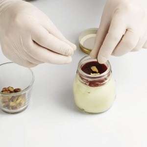 Topping for ice cream -