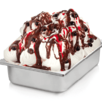 Topping for ice cream -