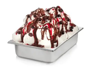 Topping for ice cream -
