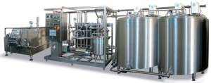 ice cream mix Production plant HTST Series