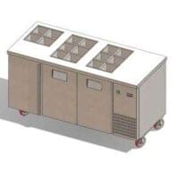 Refrigerated Topping Counter - Gemm TYO16