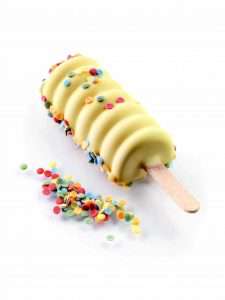 Topping for ice cream -