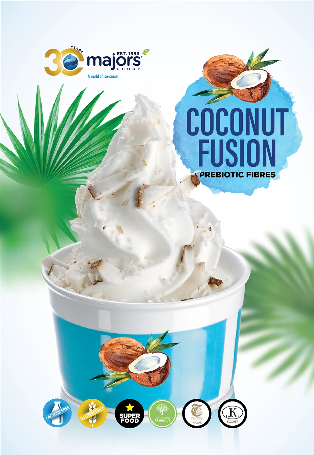 Coconut Water Soft Serve 3 Coconut water soft serve ingredient
