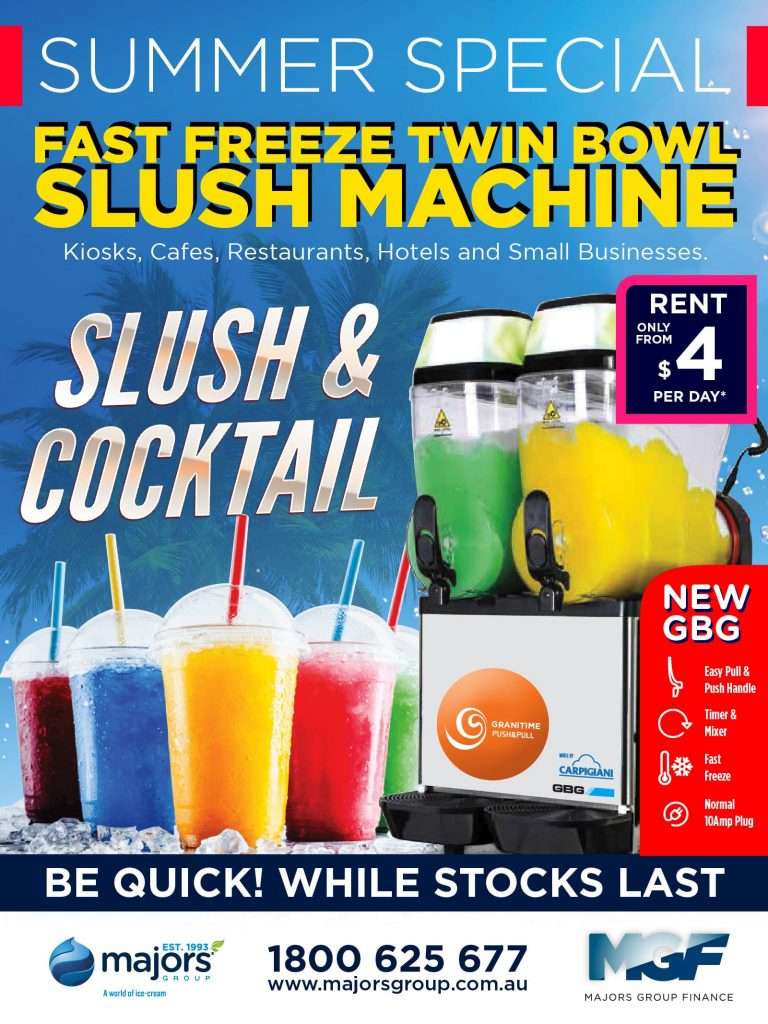 slush machine promotion