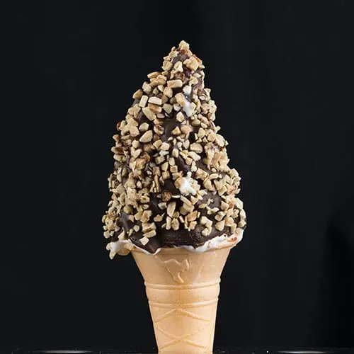 Dipping chocolate for ice cream, gelato.