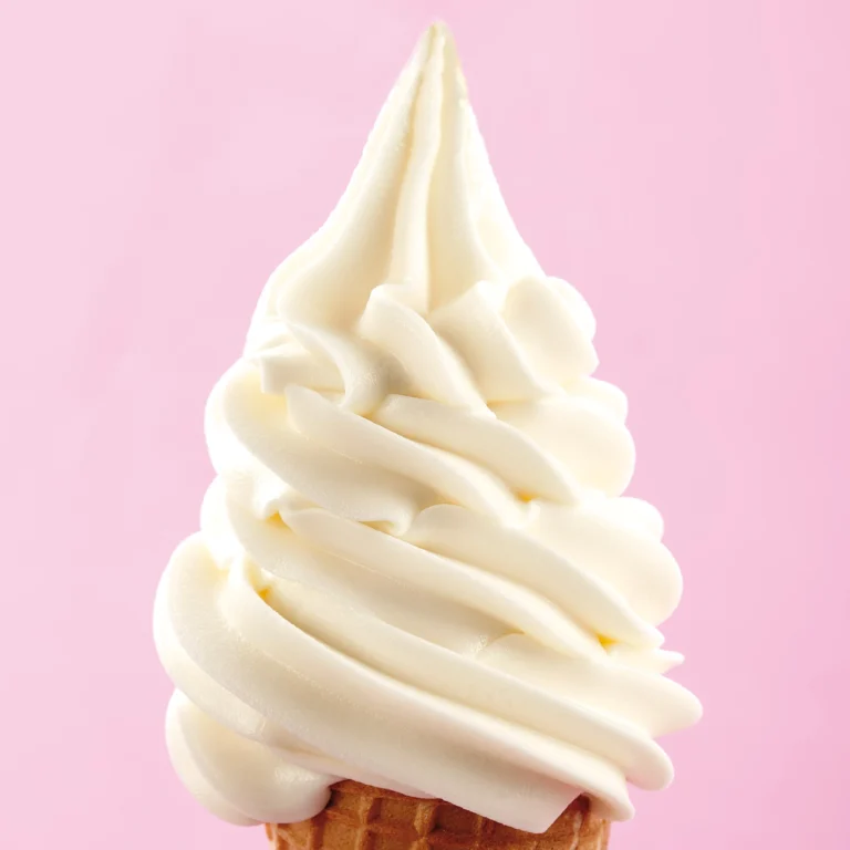vanilla soft ice cream