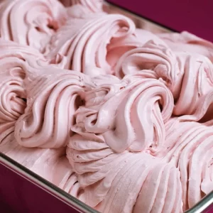 Strawberry gelato ice cream