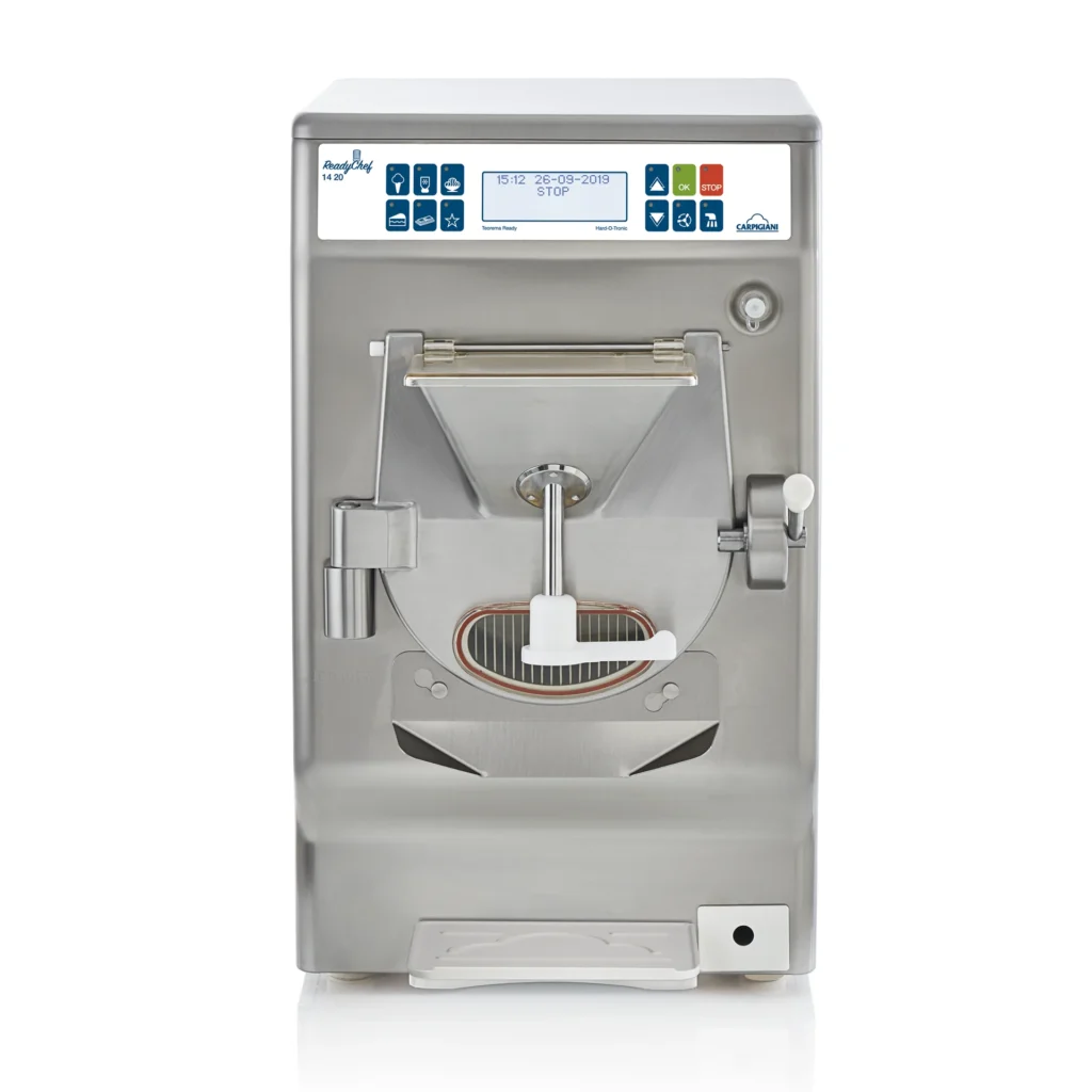 Carpigiani ReadyChef: Gelato, Pastry and Chocolate from One Batch Freezer 30 countertop pastry machine