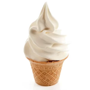 Soft serve ice cream