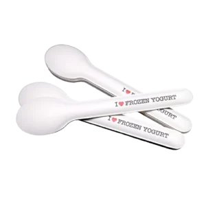 Yoghurt Acai Branded Paper Spoon