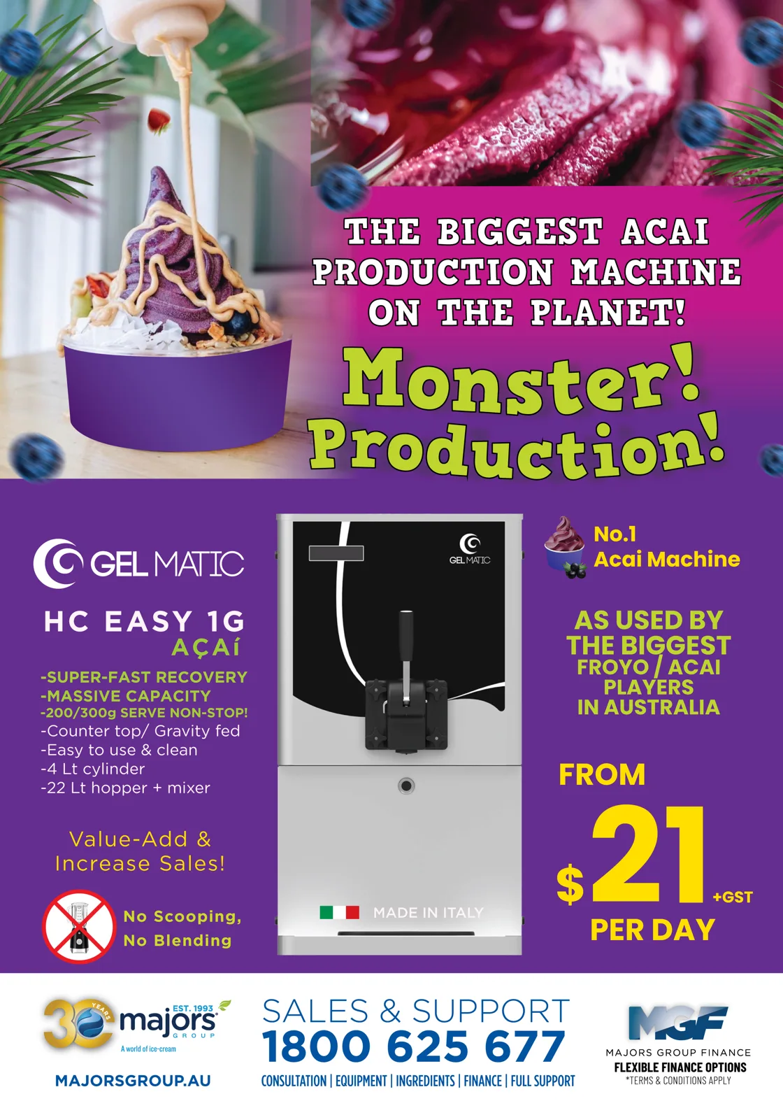 Majors Group Acai Gelmatic HC Easy 1