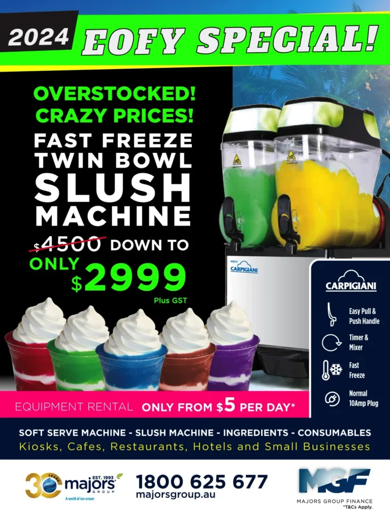 Summer Special FF 2 Bowl Slush Machine 2024 copy