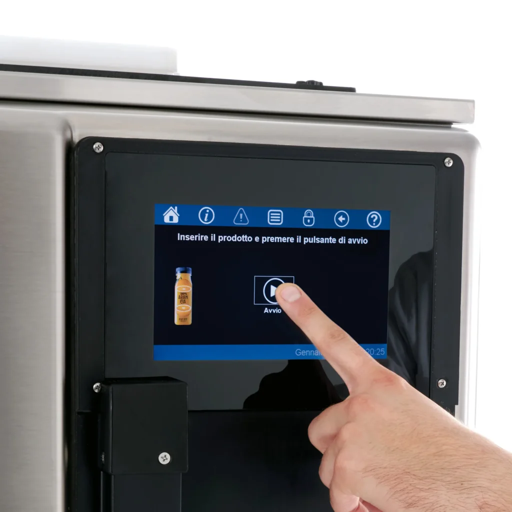 Carpigiani Automat step 4
