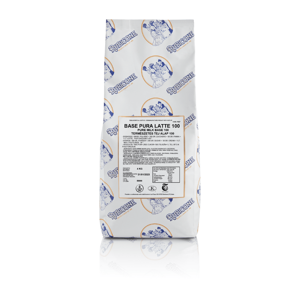 Pure Milk Gelato Base 100 1 Pure Milk Gelato Base 100
