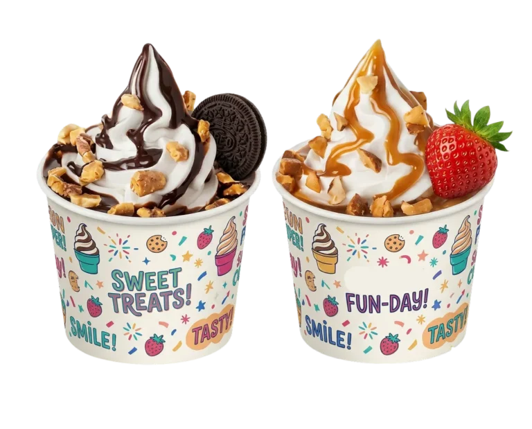 Gelato, Frozen Yoghurt & Soft Serve Machines, Ingredients & Display Cabinets 34 Branding and shop fit-out
