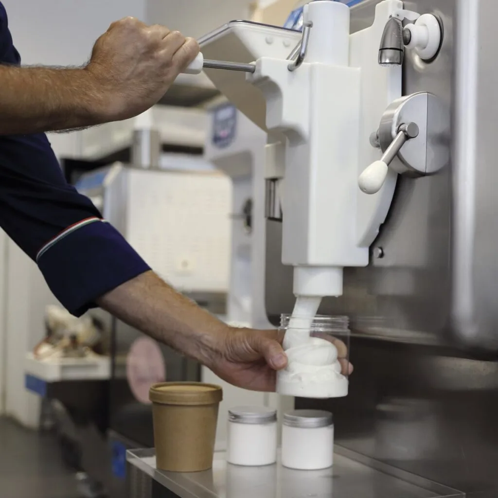Crystal Dispensing Door 2 Carpigiani Crystal Dispensing Door gelato
