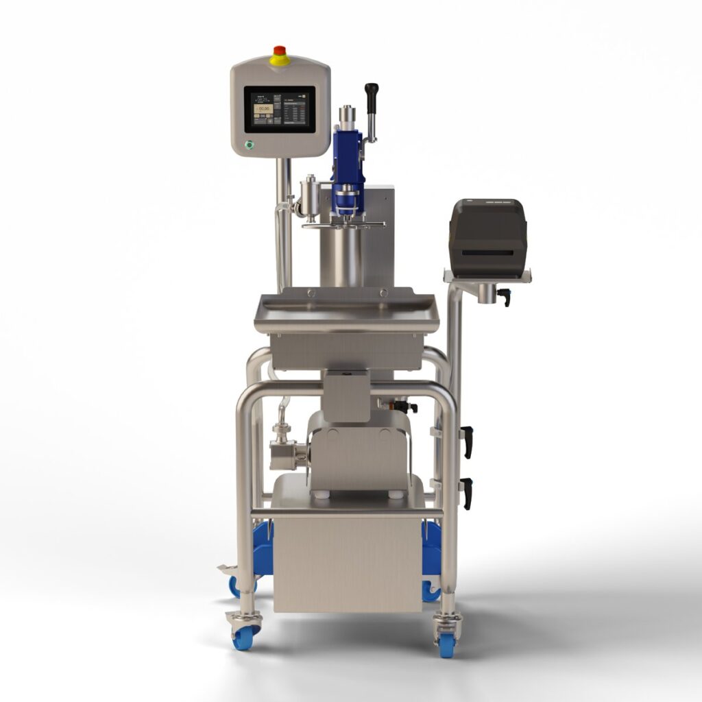 Master Filler 3 Carpigiani Master Filler in use