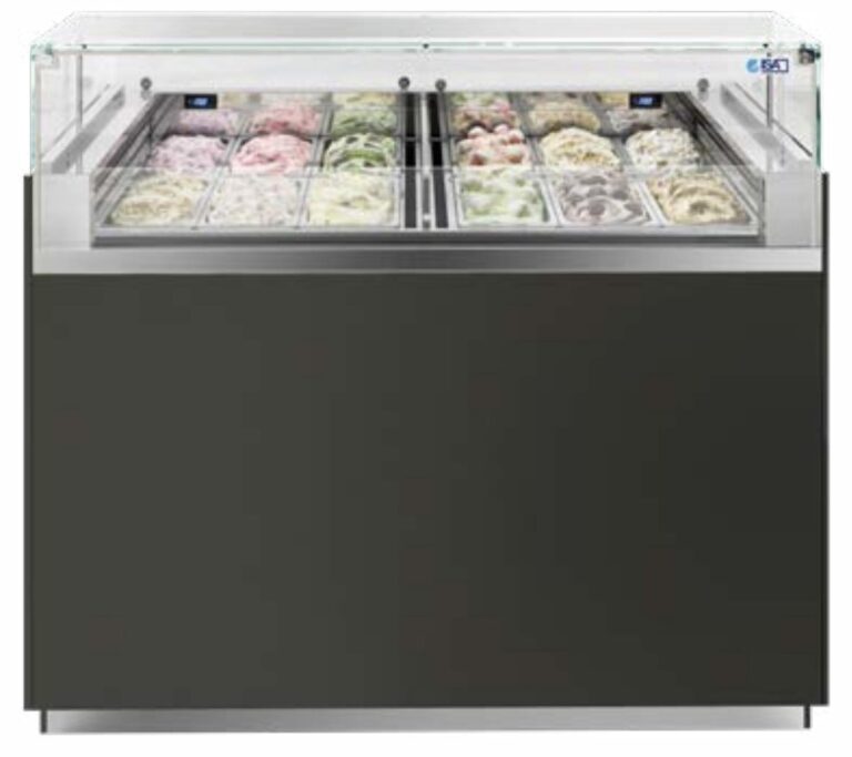Delta View Gelato Cabinet
