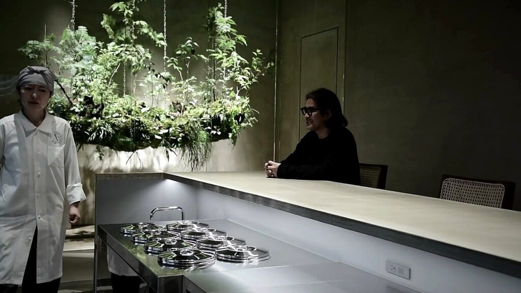 Asako Iwayanagi: Haute Pâtisserie, the Parfait Bijou and the Art of Gelato in Tokyo 21 Asako Iwayanagi behind the gelato counter with creative director Takumi Shukuzawa