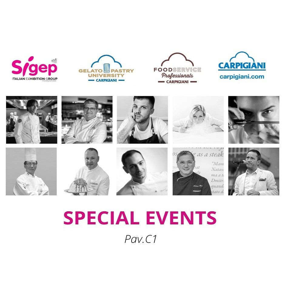 Carpigiani at Sigep 2020: Machines, Schools and Events in Rimini 1 Calendar of Carpigiani special events at Sigep 2020