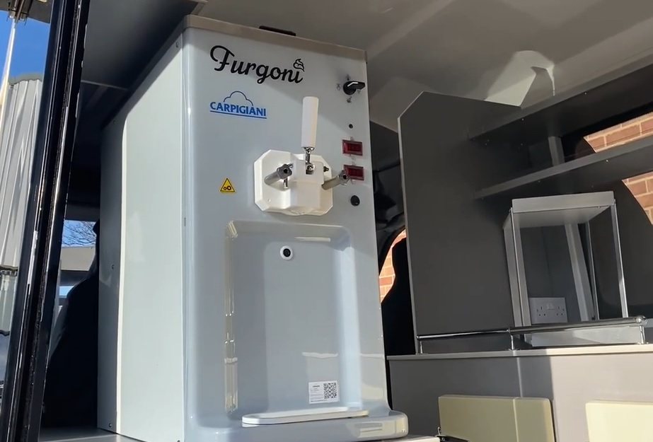 Carpigiani Furgoni soft serve machine for ice cream vans