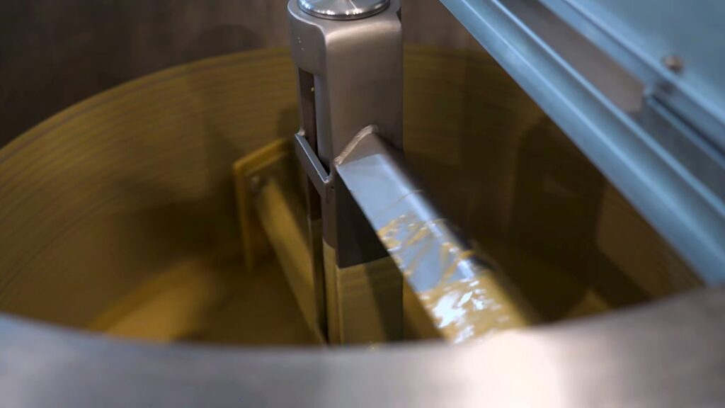 Gelato Messina and Carpigiani: How Nick Palumbo Scaled Gelato, Australian Style 17 Caramel turning in a cooking kettle