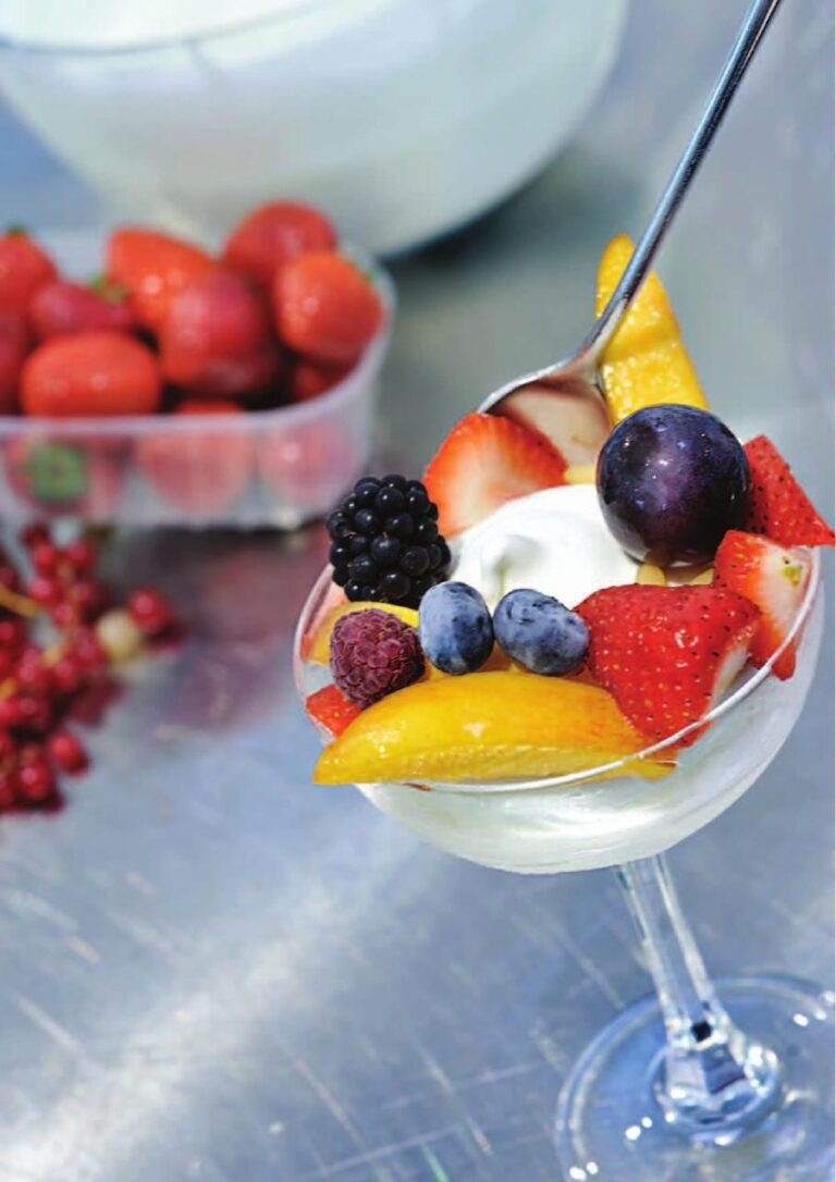 Fior di Latte Ice Cream made with the Carpigiani Maestro HCD