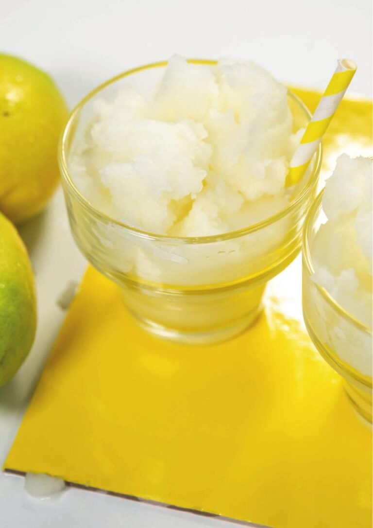 Carpigiani Maestro HE Recipe Ideas 11 Lemon Slush made with the Carpigiani Maestro HE