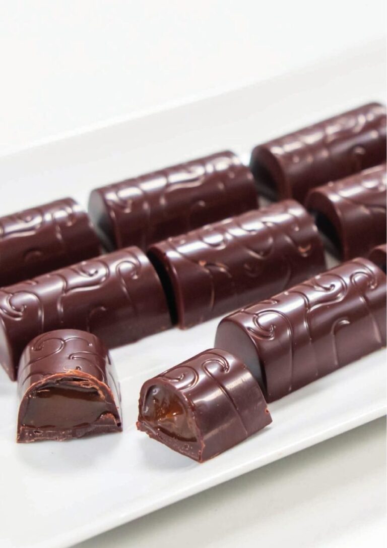 Milk Chocolate Ganache made with the Carpigiani Pastochef RTL
