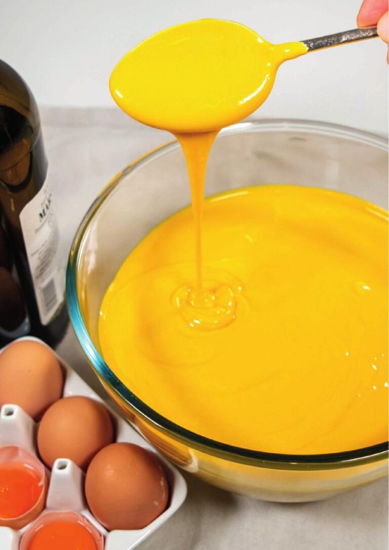 Carpigiani Pastomaster HE Recipe Ideas 6 Zabaione Sauce made with the Carpigiani Pastomaster HE
