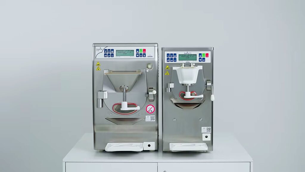 Carpigiani ReadyChef: Gelato, Pastry and Chocolate from One Batch Freezer 1 Carpigiani ReadyChef 14 20 and ReadyChef 8/12 side by side