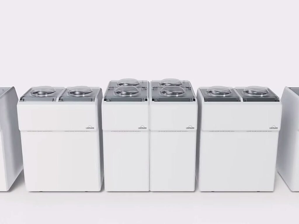 Carpigiani Synthesis: Make, Store and Serve Gelato in the Same Cylinder 11 A row of Synthesis modules lined up side by side