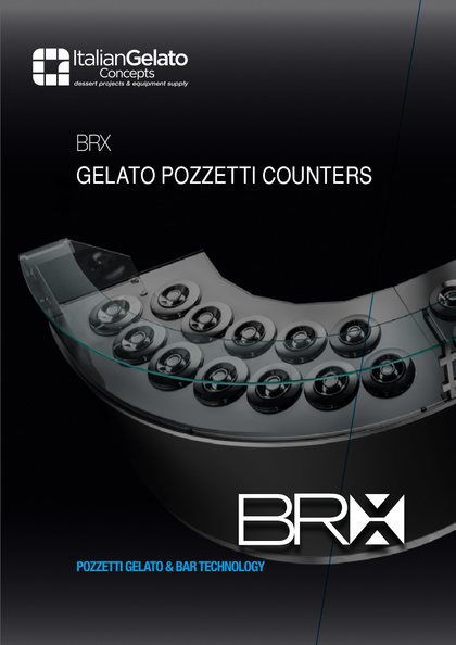 Catalogues and brochures 89 BRX gelato pozzetti catalogue cover