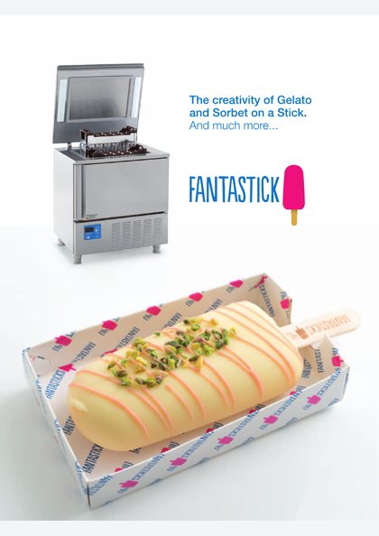 Catalogues and brochures 36 Carpigiani FantaStick catalogue cover