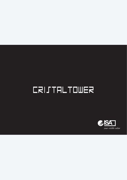 Catalogues and brochures 80 ISA Cristal Tower catalogue cover