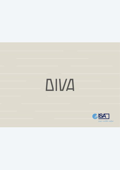Catalogues and brochures 75 ISA Diva catalogue cover