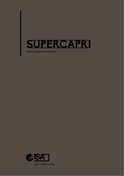 Catalogues and brochures 91 ISA Supercapri catalogue cover