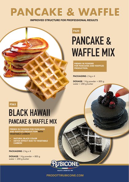 Rubicone pancake and waffle line catalogue cover