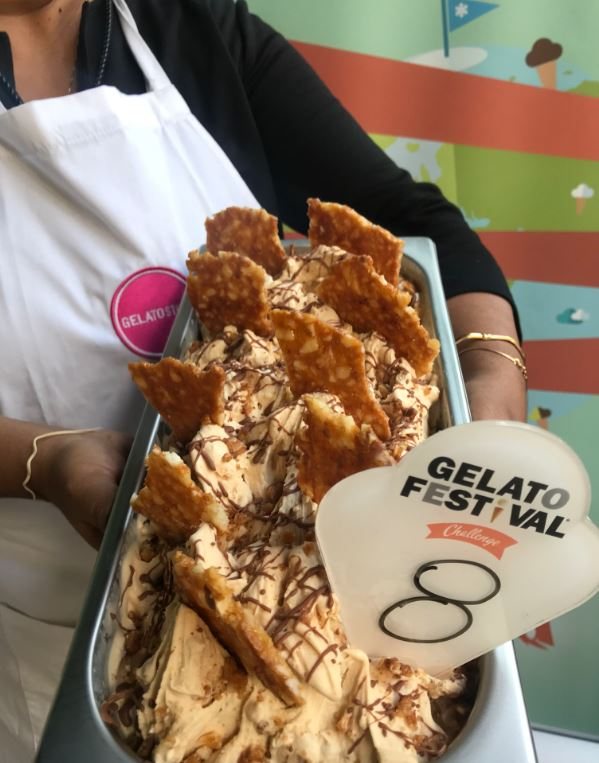 Four Flavours Selected at the Gelato Festival Challenge in Pretoria 1 Macadamia praline gelato
