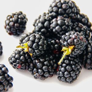 Fresh blackberries