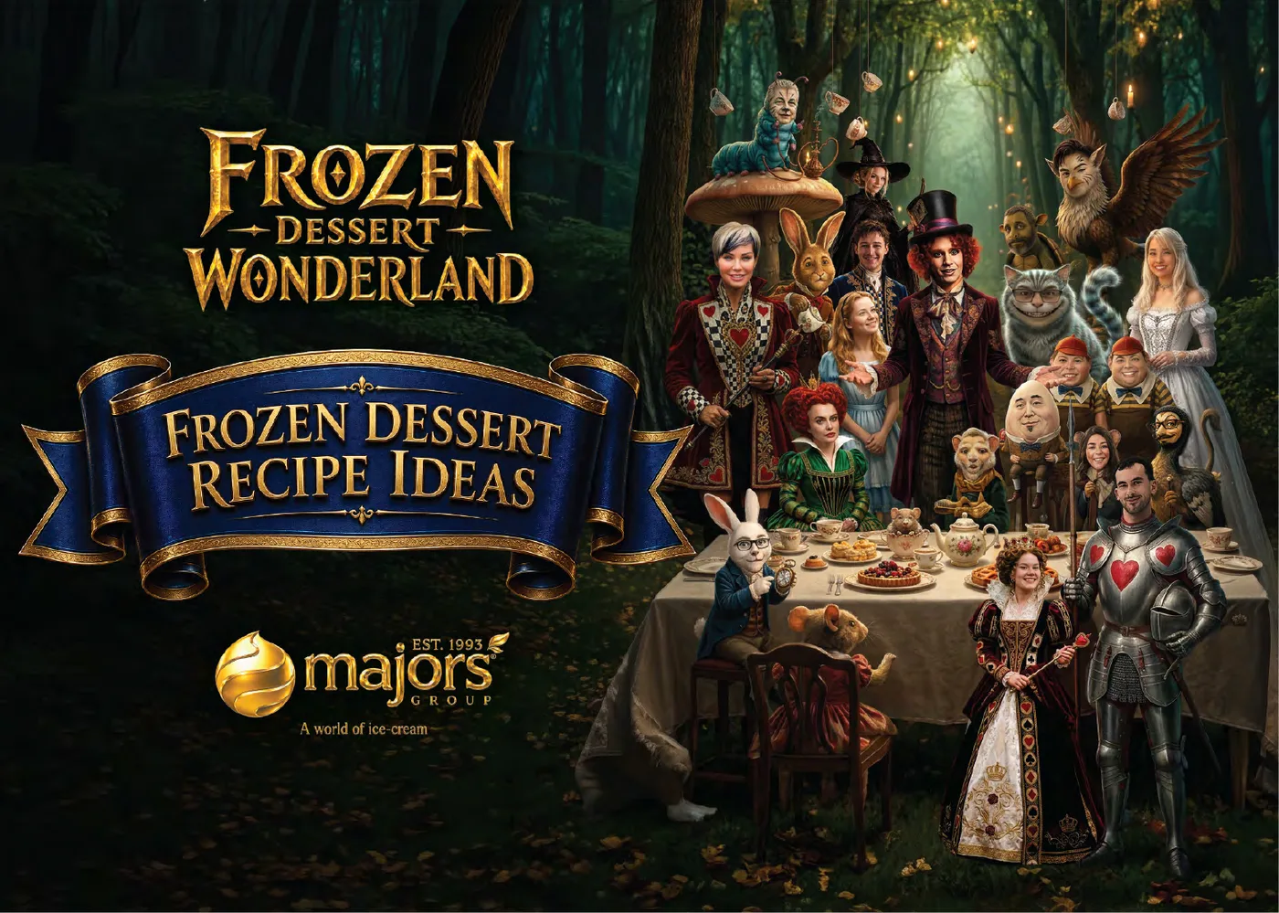 Frozen Dessert Wonderland Soft Serve Recipe Booklet cover