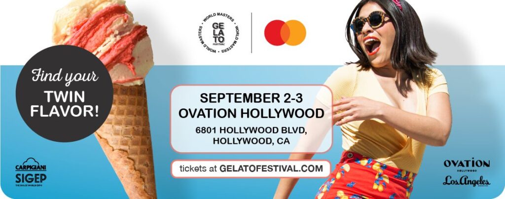 Gelato Festival World Masters in Los Angeles: Chefs and Schedule 1 Gelato Festival World Masters event banner
