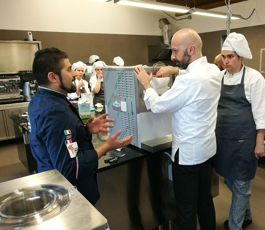 Gelato in Restaurants: Gelato University and Niko Romito Formazione 2 Niko Romito Formazione classroom and kitchen
