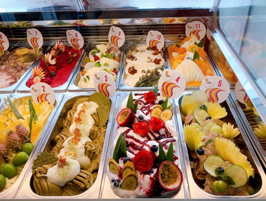 Gelato World Tour Japan 2019: Yokohama Draws Over 20,000 Visitors 1 Competing gelato flavours at Gelato World Tour Japan 2019
