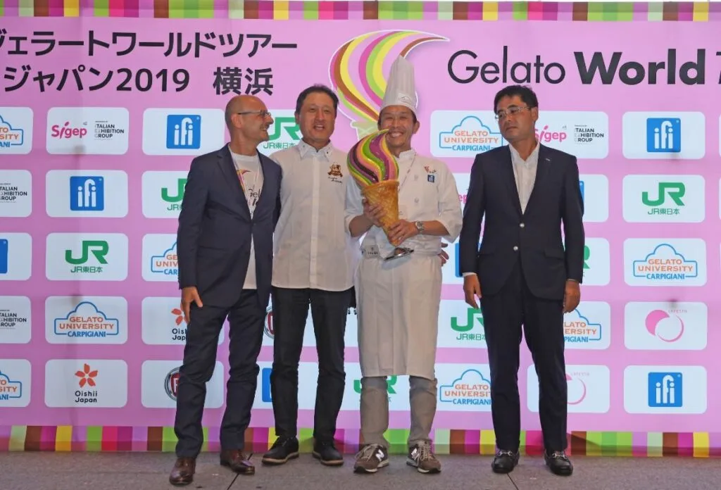 Keisuke Katayama, winner of Gelato World Tour Japan 2019