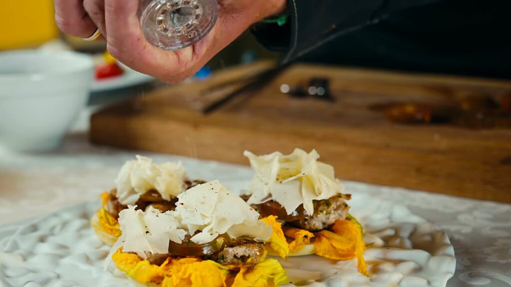 Savoury Gelato, Straight from the Gelmatic Giotto 11 2 Raspadura on top