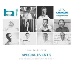 Host Milano 2019: Carpigiani's Chef Programme for Gelato