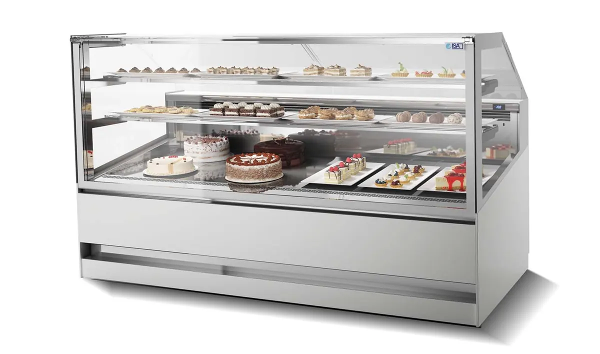 3D Show Pastry Display Cabinet 2 ISA 3D Show Pastry Display Cabinet