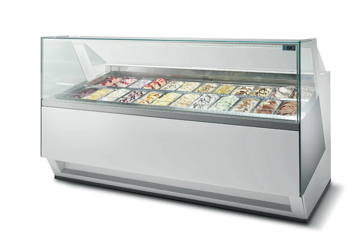 Diva Gelato Display Cabinet 3 ISA Diva gelato display cabinet installed in a store